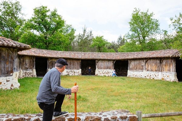 bergerie ronde goualade séjour insolite palombière